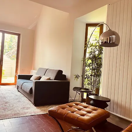 Maison D'architecte Renovee Avec Jardin- Villa